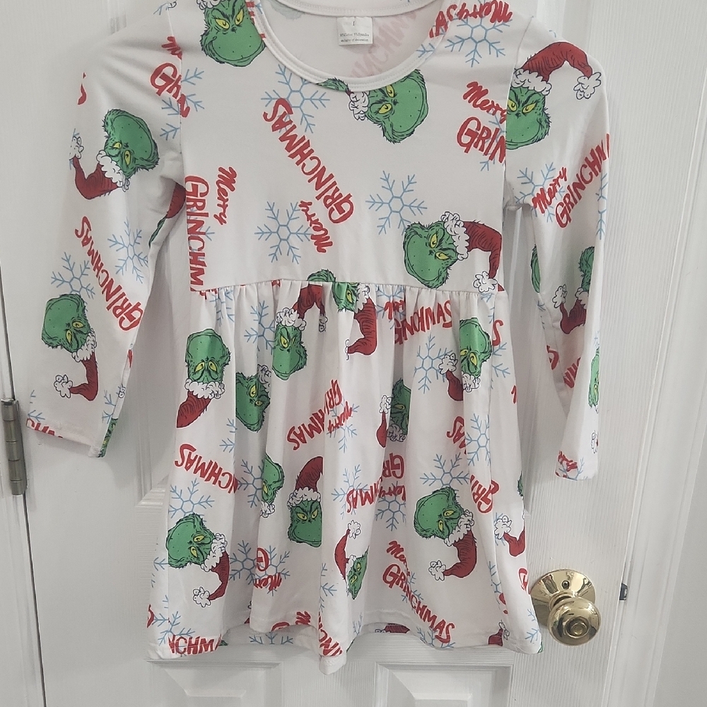 Grinch Christmas Dress